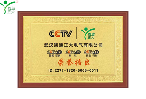 凱迪正大登上CCTV央視廣告，全力打造品牌新高度